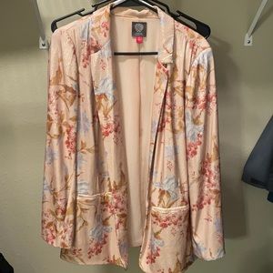 Vince Camino Sequin Floral Blazer